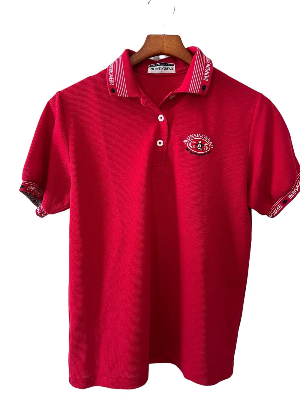 Vintage Grand Slam Munsingwear Original Penguin Polo Shirt Red
